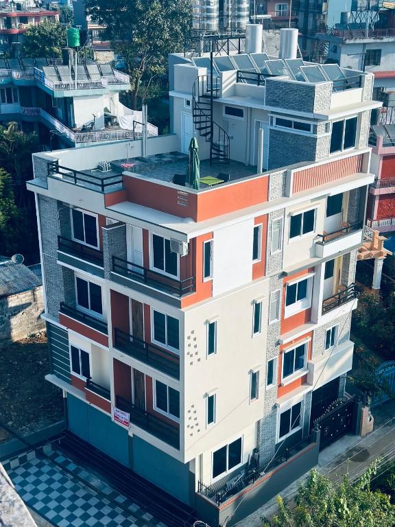 Budova, kde se apartmán nachází