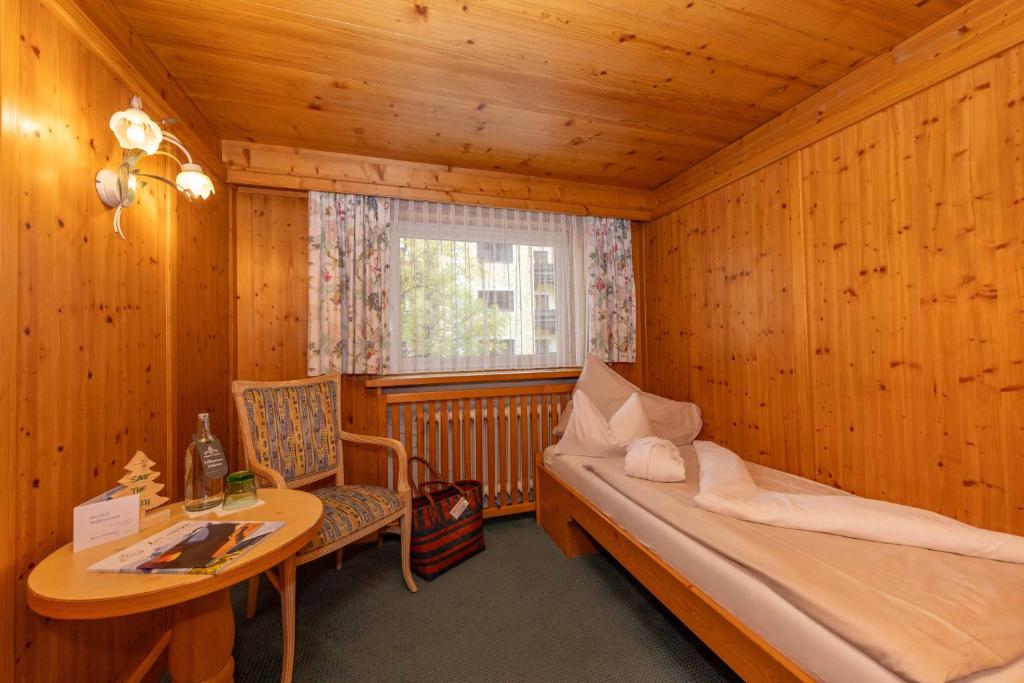 Voodi või voodid majutusasutuse Der Schütthof toas