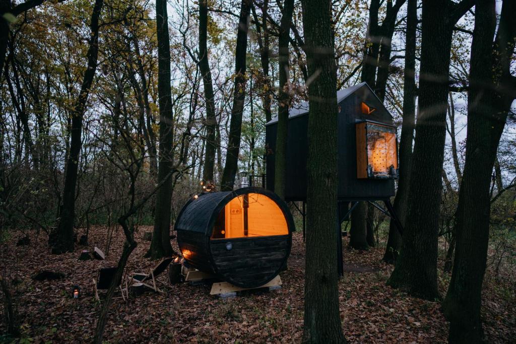 Fotografie z fotogalerie ubytování KeepCalm Treehouse far from the civilization v destinaci Smidary