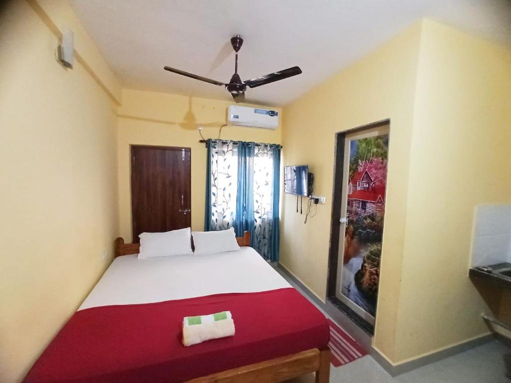Postel nebo postele na pokoji v ubytování Chelsea inn