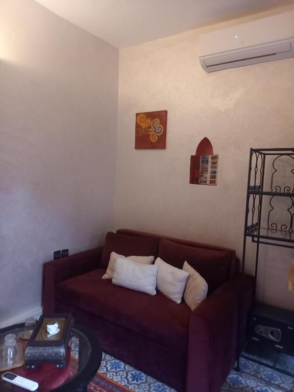 Posezení v ubytování Riad Zayane Atlas