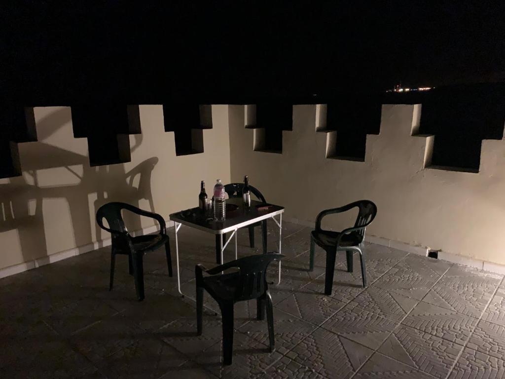 Balkón nebo terasa v ubytování Castello Bianco