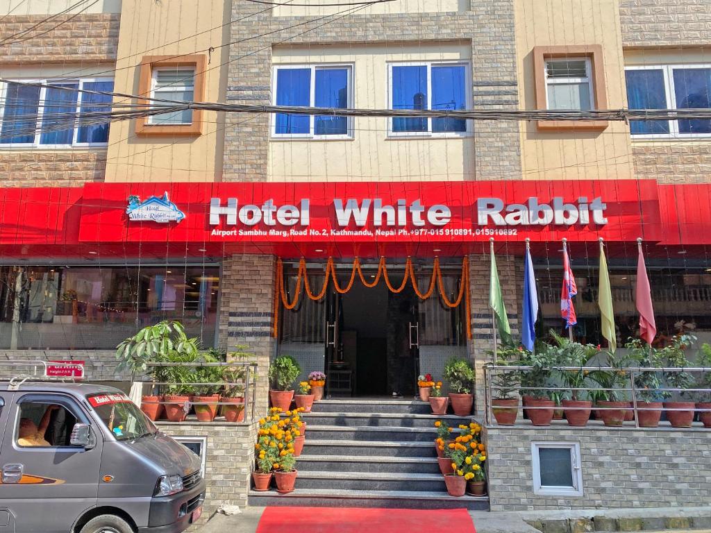 Exteriér nebo vchod ubytování Hotel White Rabbit