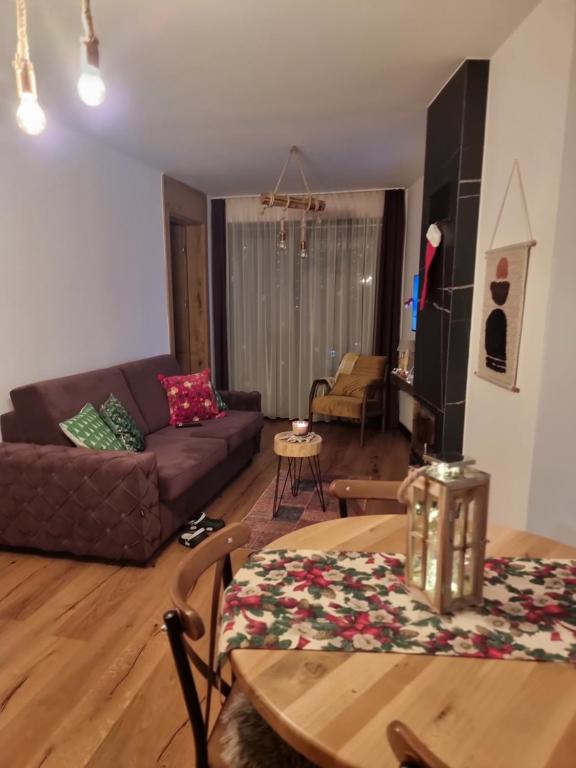 Posezení v ubytování Winter Park Residence Bjelasnica