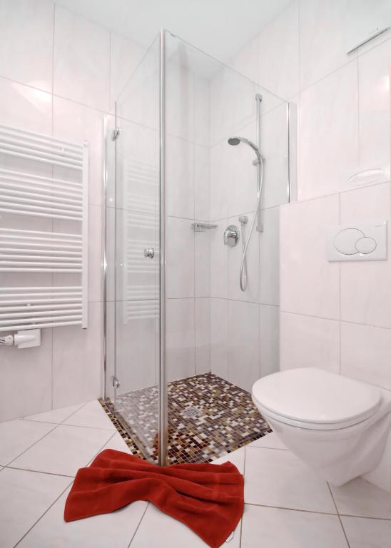 Koupelna v ubytování Gasthof Hotel Schermer