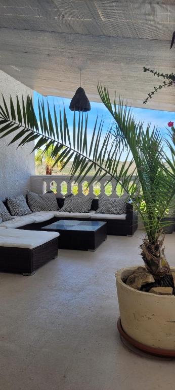 A seating area at Apartamento Milka Gandia Marchuquera