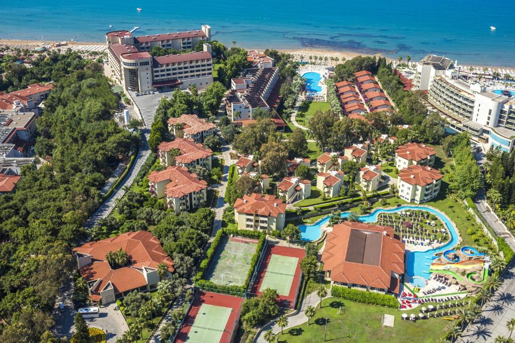 an aerial view of a resort at Melas Holiday Village in Side