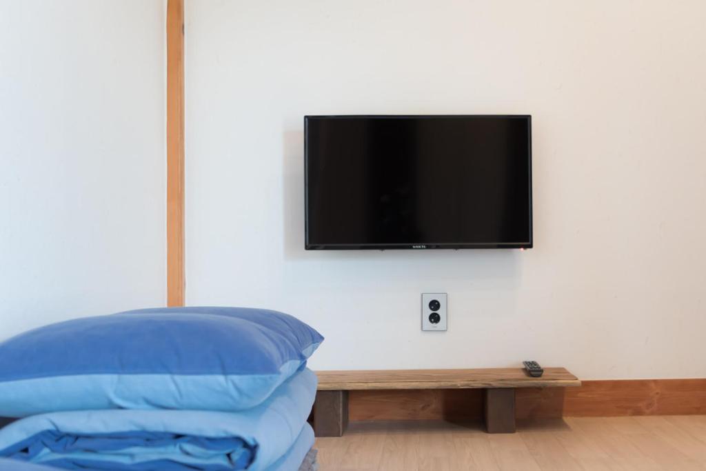 TV a/nebo společenská místnost v ubytování Wonhwaroo