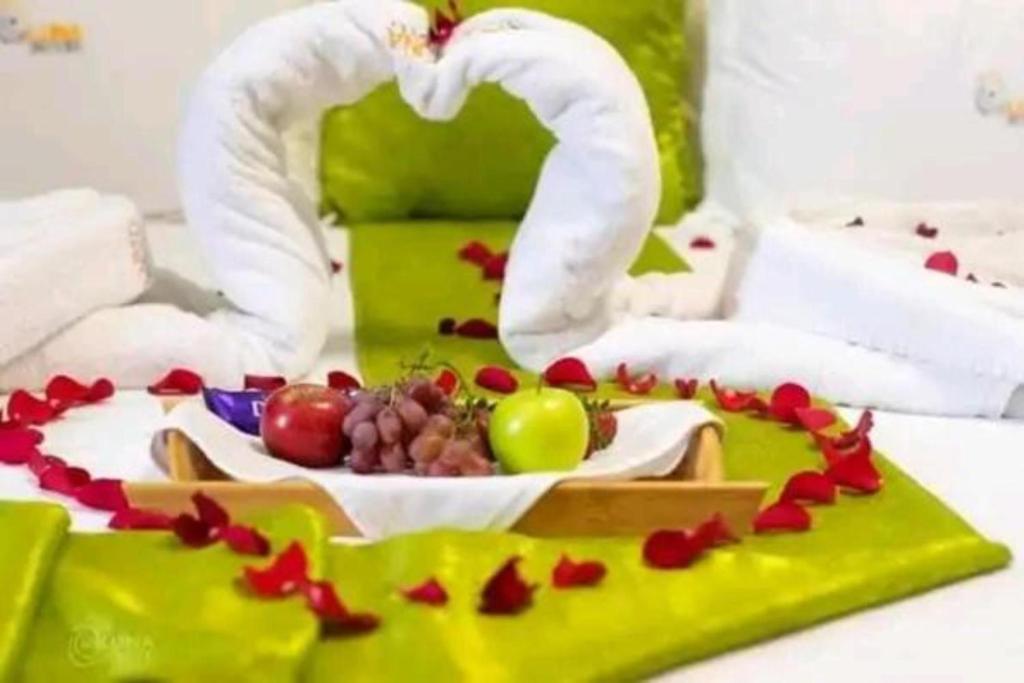 Postel nebo postele na pokoji v ubytování Luna hotel