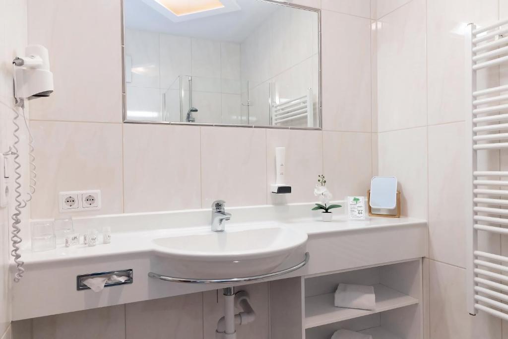 Koupelna v ubytování Gasthof Hotel Schermer