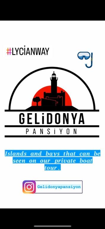 Certifikát, hodnocení, plakát nebo jiný dokument vystavený v ubytování Gelidonya Pansiyon