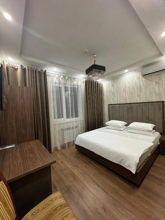Postel nebo postele na pokoji v ubytování Hello Dushanbe Hostel
