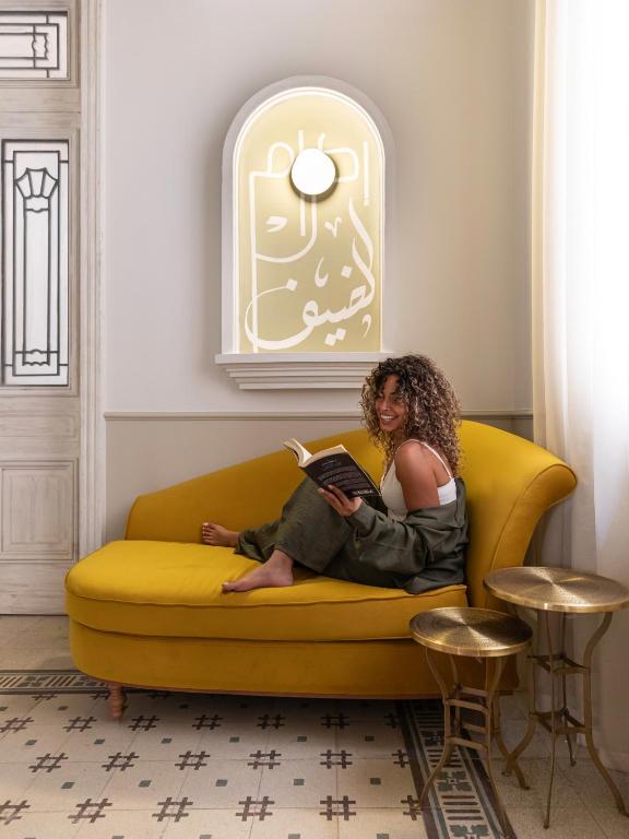 Posezení v ubytování Boutique Residence Layal-Lemon Spaces Downtown