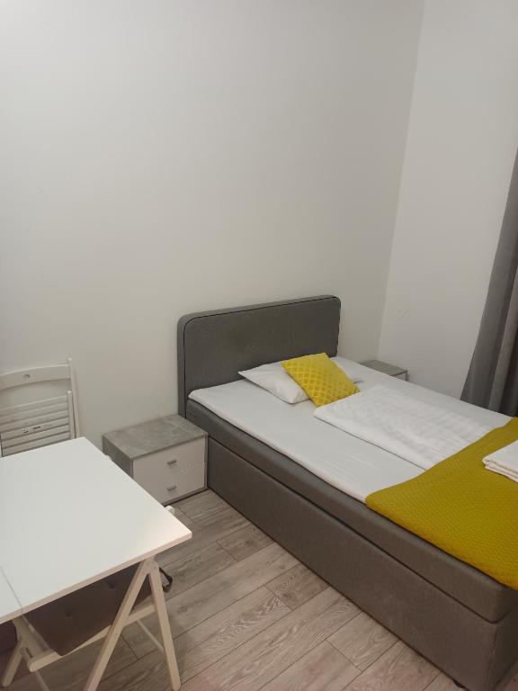 Postel nebo postele na pokoji v ubytování Speedyrooms Vienna