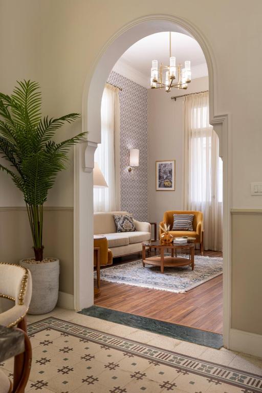 Posezení v ubytování Boutique Residence Layal-Lemon Spaces Downtown