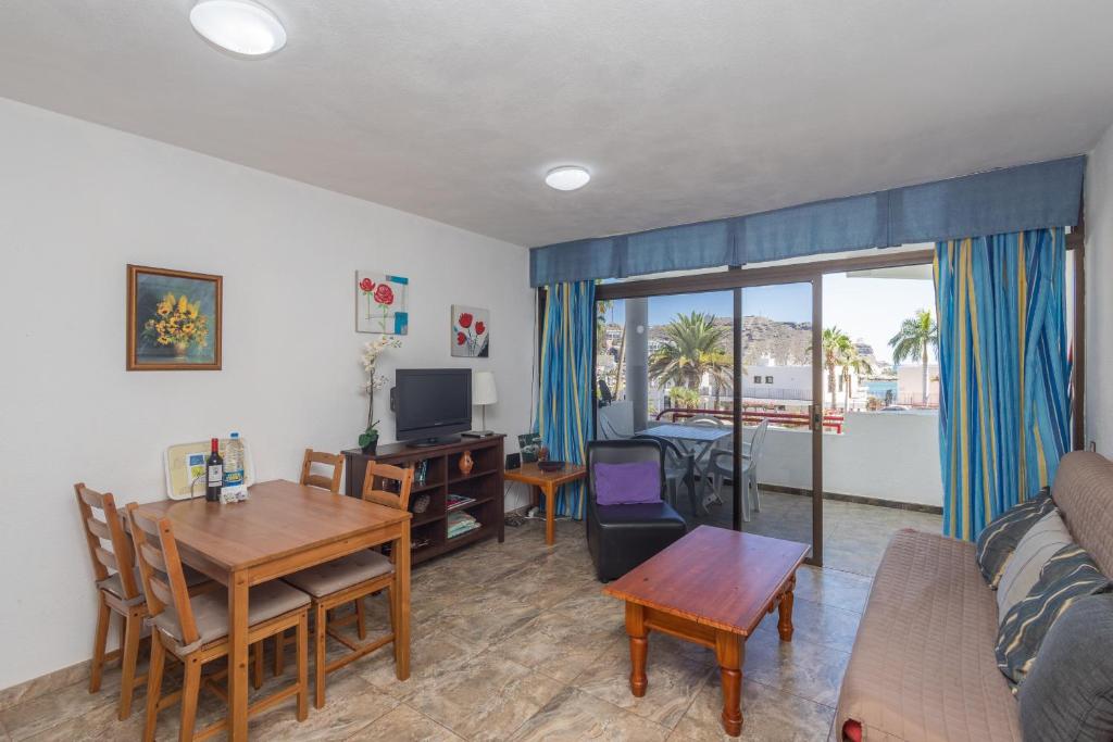 Posedenie v ubytovaní Apartamento El Cardenal playa de Cura Mogán