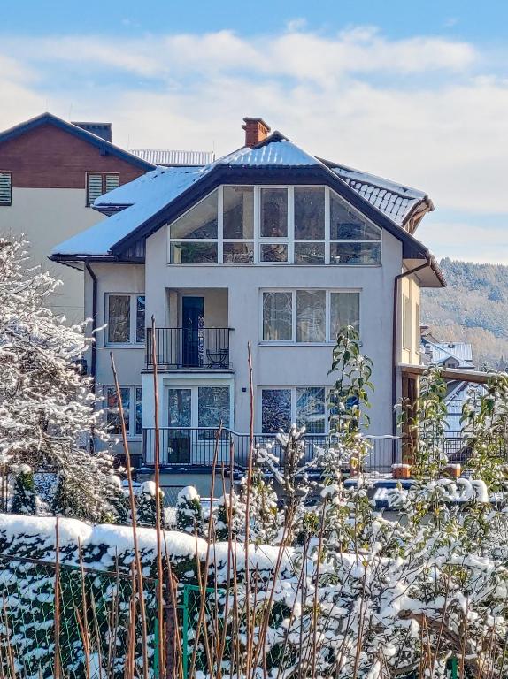 Budova, v ktorej sa apartmán nachádza