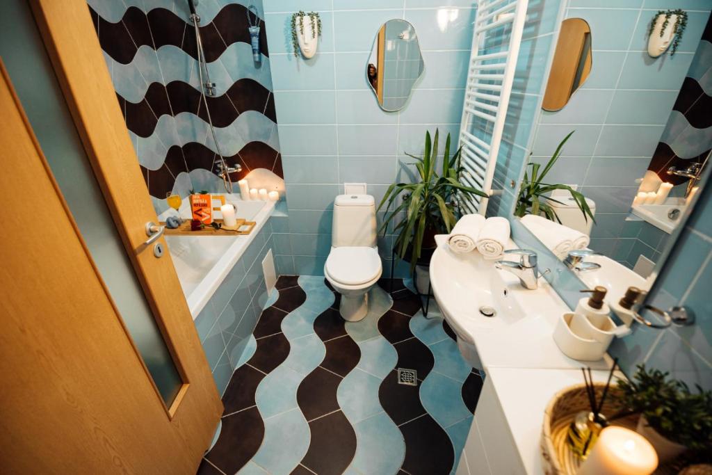 Fotografie z fotogalerie ubytování By the lake Apartment v destinaci Kluž