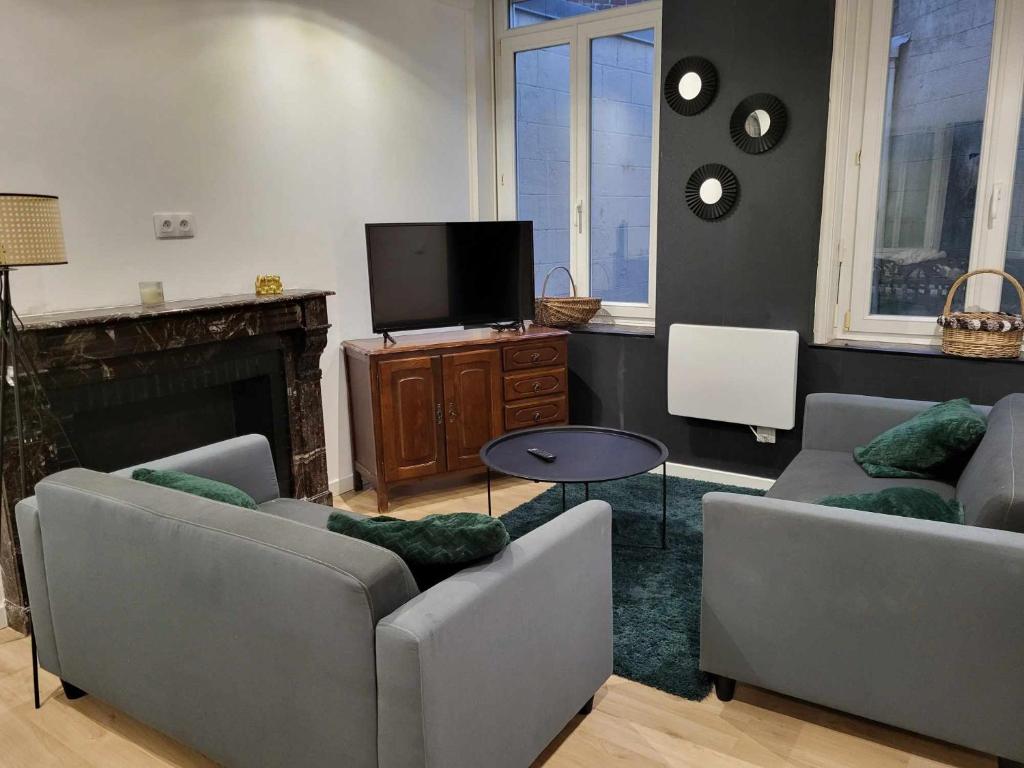 Μια τηλεόραση ή/και κέντρο ψυχαγωγίας στο APPARTEMENT DE GUISE 7