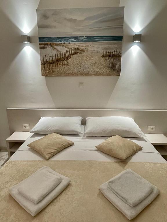 Postel nebo postele na pokoji v ubytování B&B-Ld