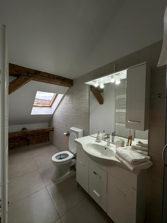 Koupelna v ubytování Antique ApartHotel