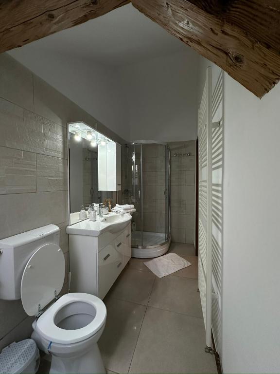 Koupelna v ubytování Antique ApartHotel