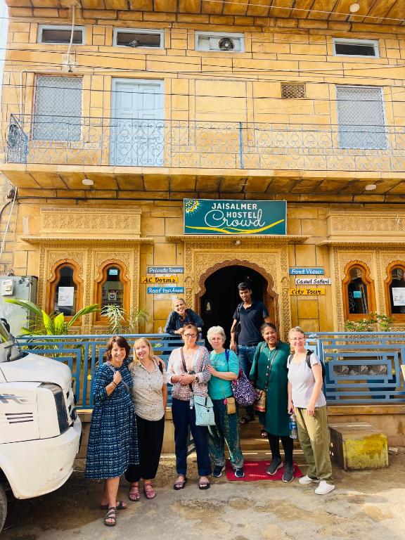 Clients de Jaisalmer Hostel Crowd