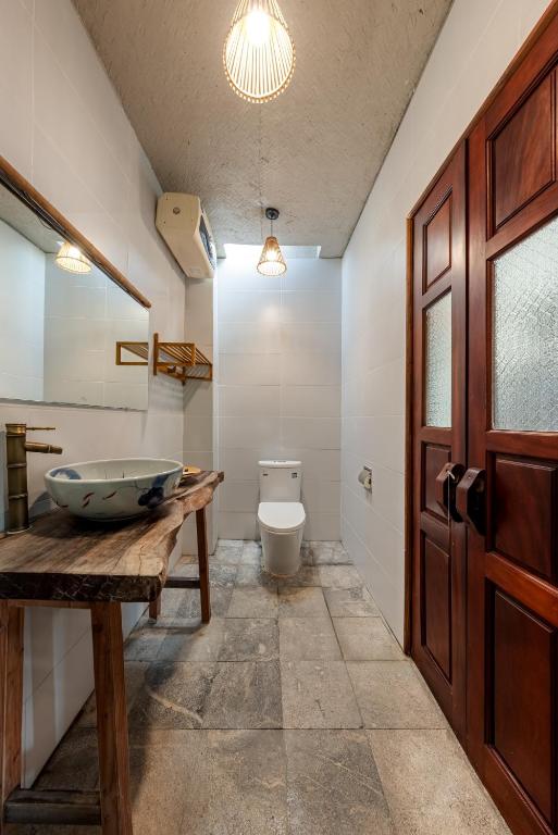 Koupelna v ubytování LittleTamCoc Boutique Villa Ninh Binh