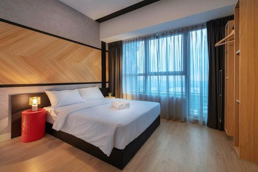 Voodi või voodid majutusasutuse Arte Plus Ampang KLCC View toas