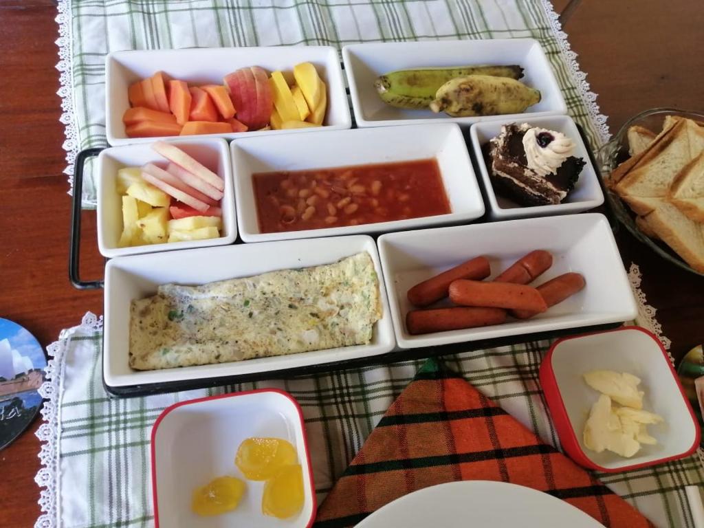 Jídlo v bed and breakfast nebo okolí