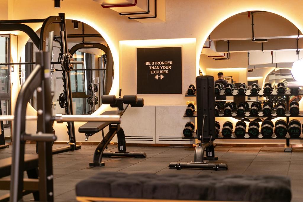 Fitness centrum a/nebo fitness zařízení v ubytování Dusit Princess Kathmandu