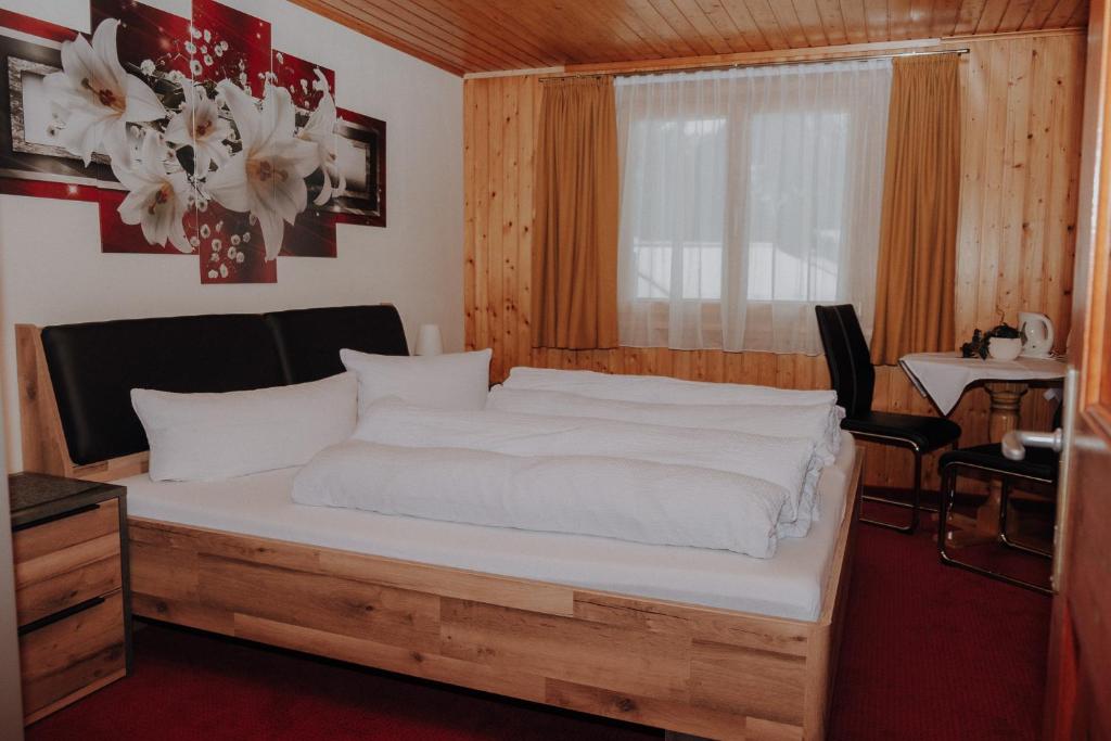 Postel nebo postele na pokoji v ubytování Haus Schäfer Zita