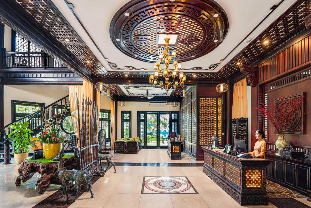 Posezení v ubytování Koi Resort & Spa Hoi An