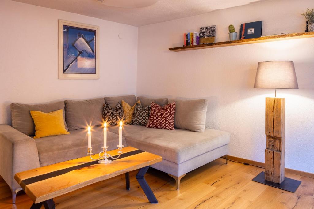 Posezení v ubytování Appartement Central
