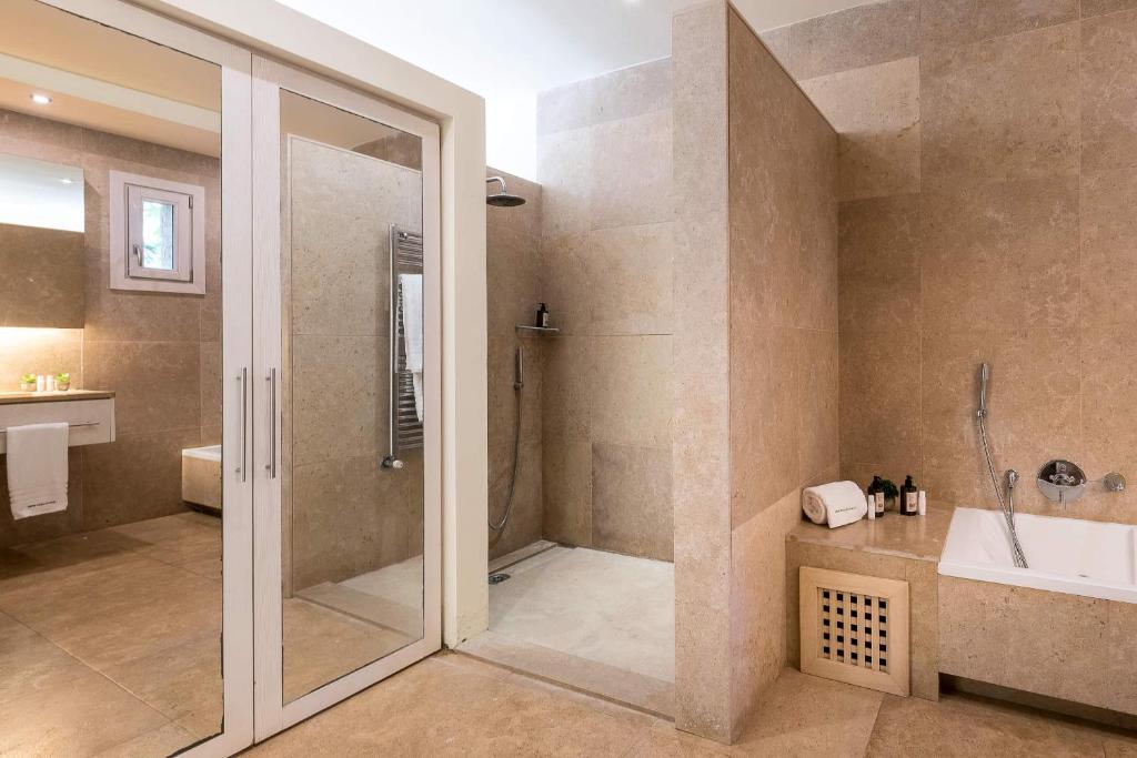 Koupelna v ubytování Hotel Sa Franquesa Nova