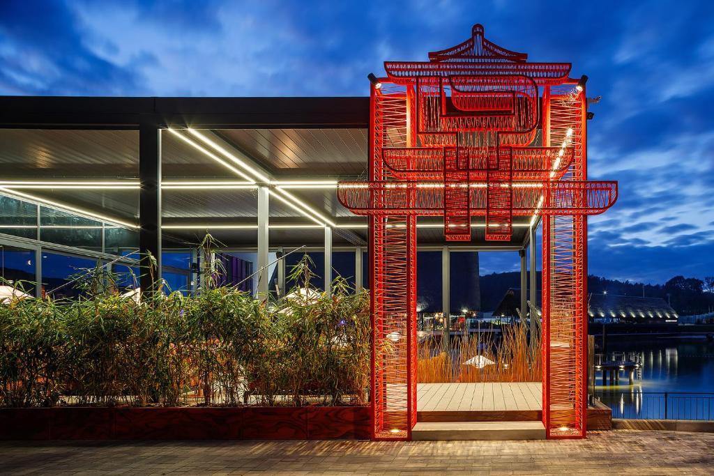 Edificio in cui si trova il resort