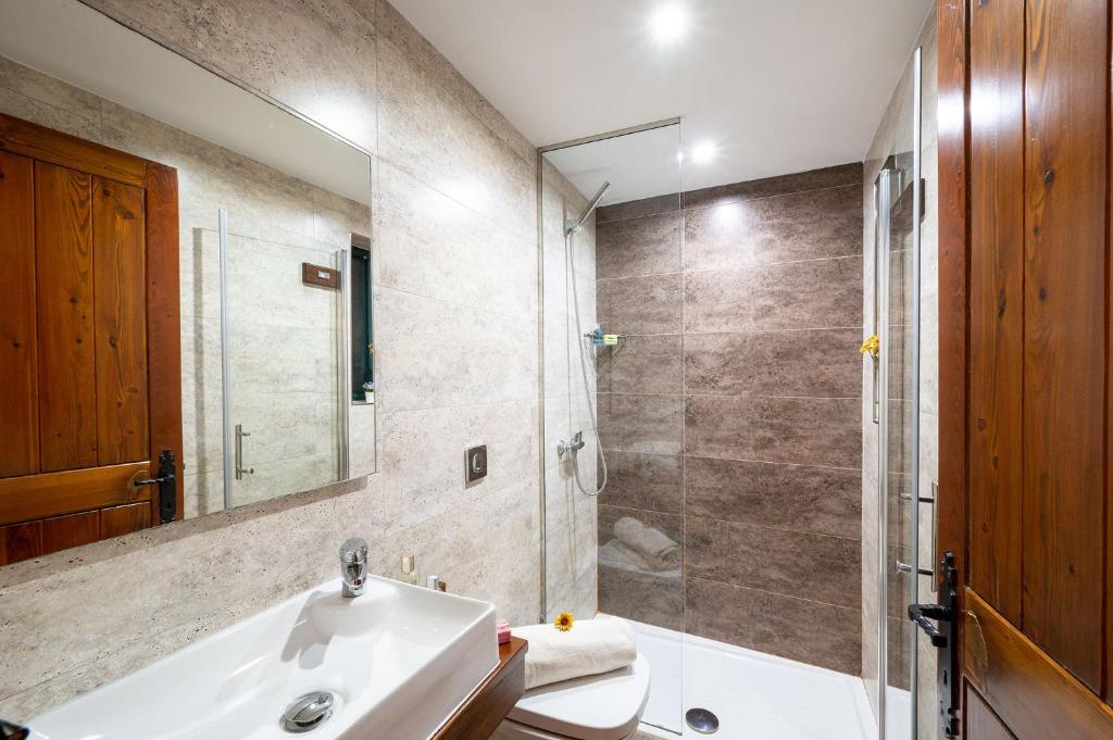 Koupelna v ubytování Ta Kalang Holiday Home