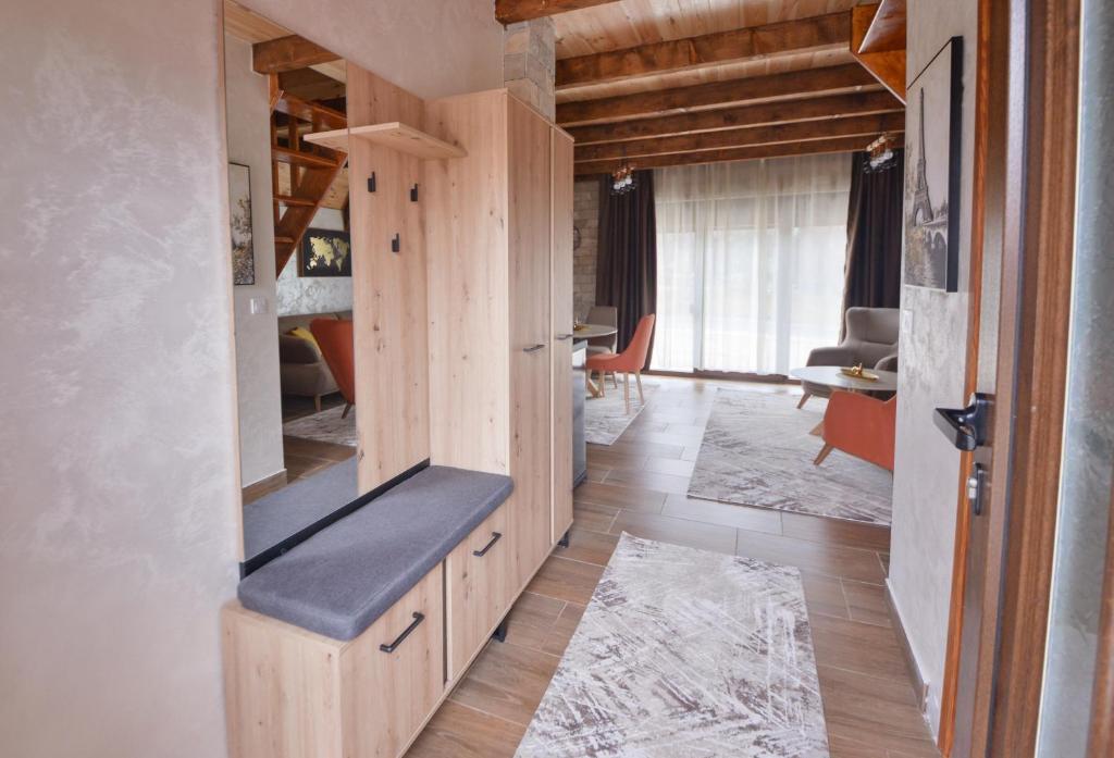 TV a/nebo společenská místnost v ubytování Lux Villas Zabljak