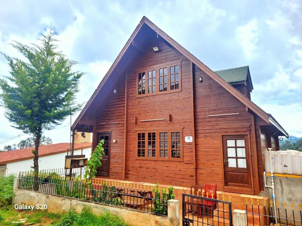 Budova, kde se vila nachází