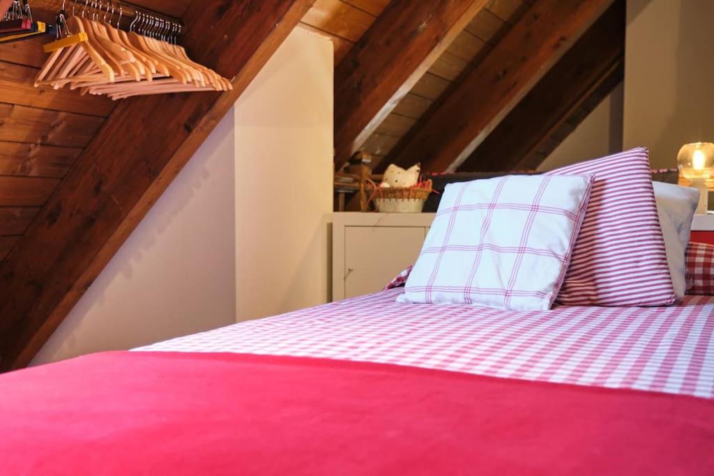 Postel nebo postele na pokoji v ubytování Ático Dúplex Garaje y Wifi Gratis Panticosa