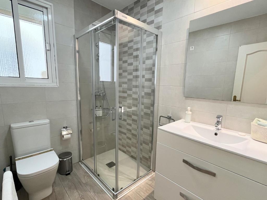 A bathroom at La Casa de la Muralla