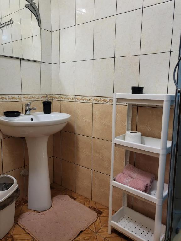 Koupelna v ubytování Fortuna