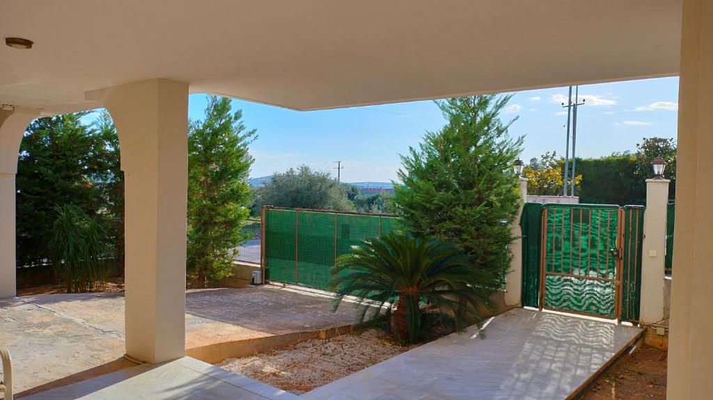 Balkón nebo terasa v ubytování Spata sunrise house
