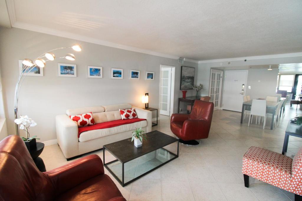View of 2/2 with Balcony, Direct Beach Access Resort Style Condo w/ 2 pools ...