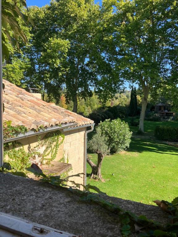 Zahrada ubytování Manoir des Sources