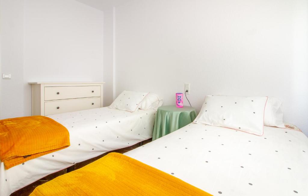 Postel nebo postele na pokoji v ubytování Siscar Apartment Altea