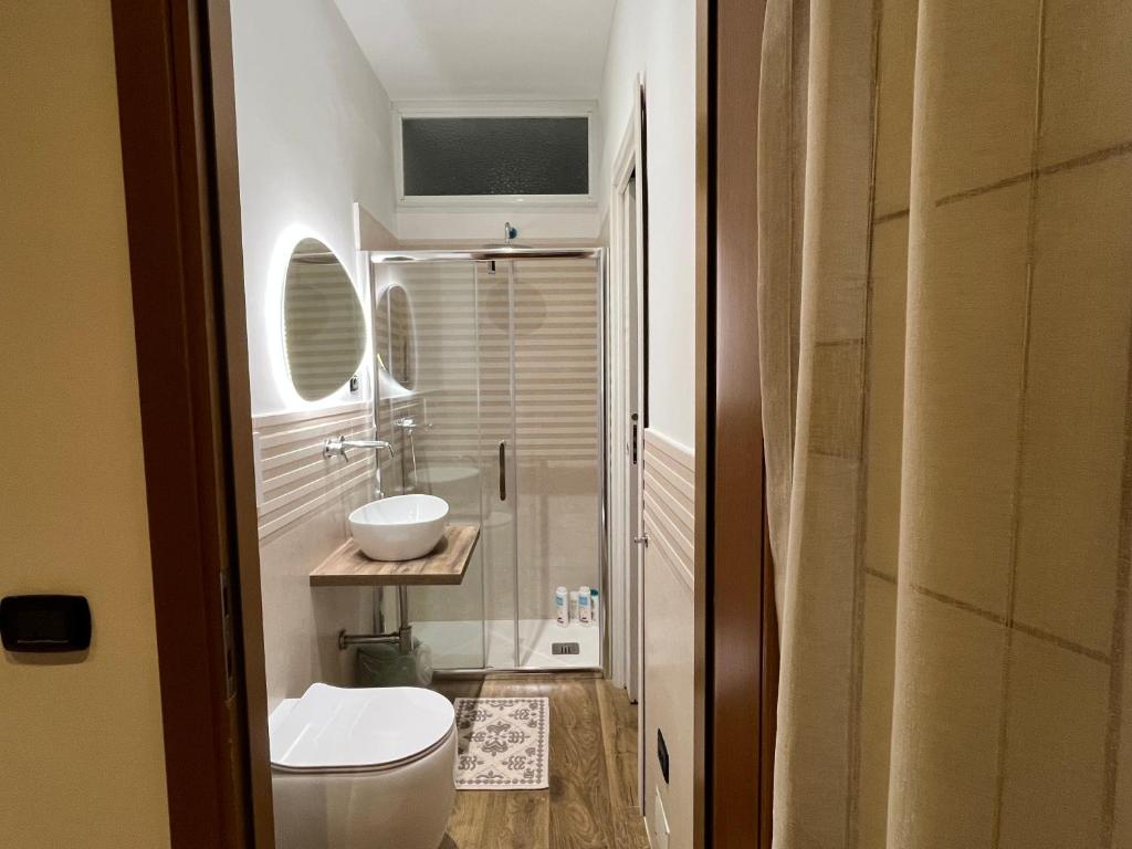 Koupelna v ubytování B&B Casa TORET