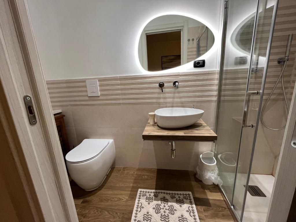 Koupelna v ubytování B&B Casa TORET