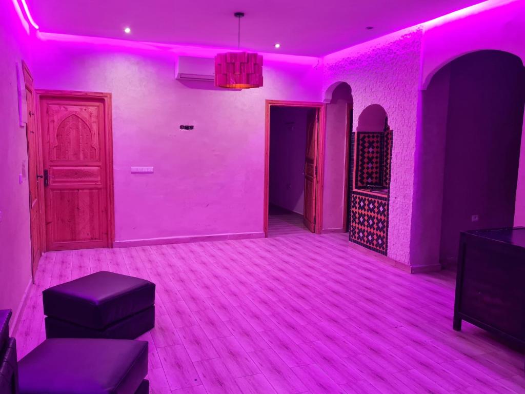 Posezení v ubytování Hostel Ghali & Private Rooms Gueliz