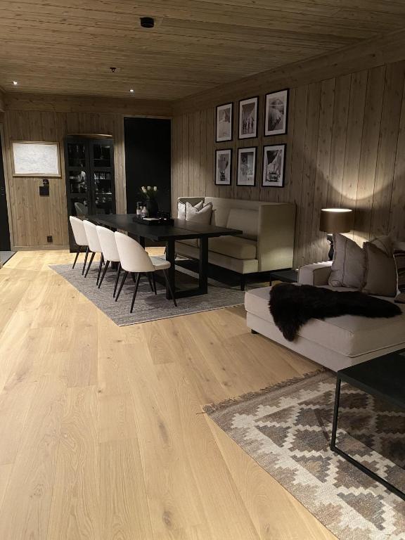 Posezení v ubytování Kikut Alpin Lodge Ski in - Ski out